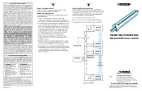 Thumbnail of document Manual - PX409-100GI Configurable, High Accuracy Pressure Transducers